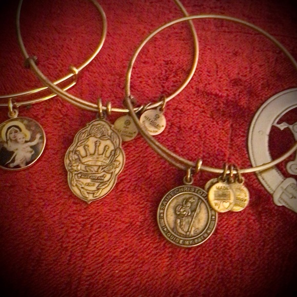 Alex and Ani Holy Mother bangle stack! - Picture 3 of 11